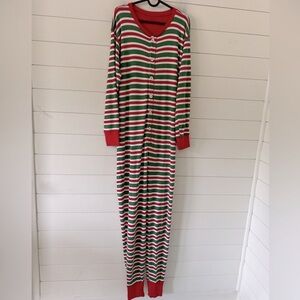 HATLEY Unisex M “Don’t Open ‘ Till Christmas One Piece Pajamas Union Suit